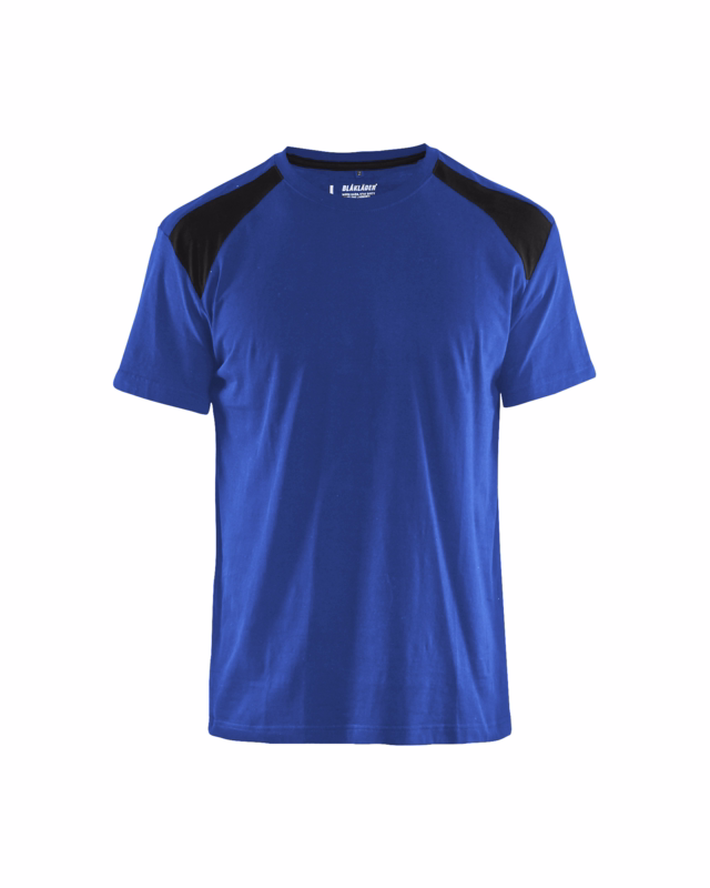 T-shirt 33791042 Koboltblå/Sort Str. XS