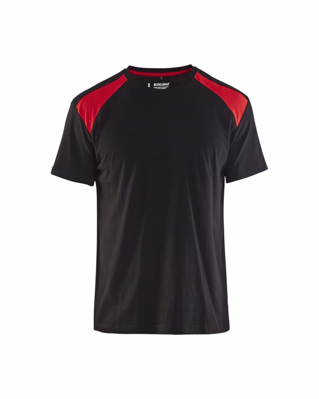T-shirt 33791042 Sort/Rød Str. XS