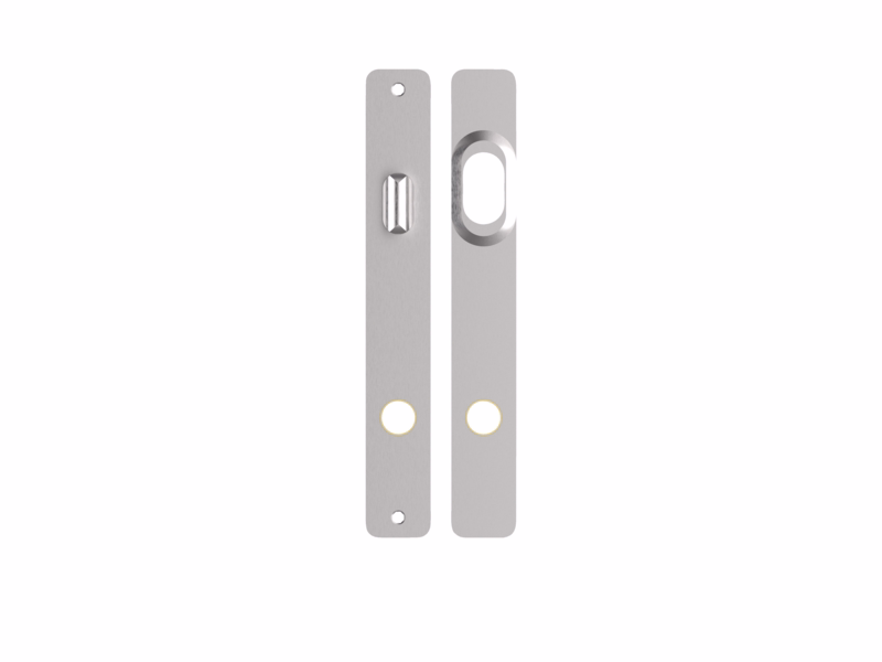 Langskilte smal RS 230x32x2mm vrid/cyl 18mm cc105mm 1390.01
