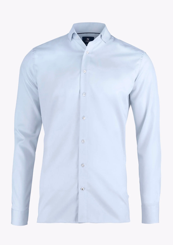Businessskjorte Slim Fit Portland Light Blue Str. M