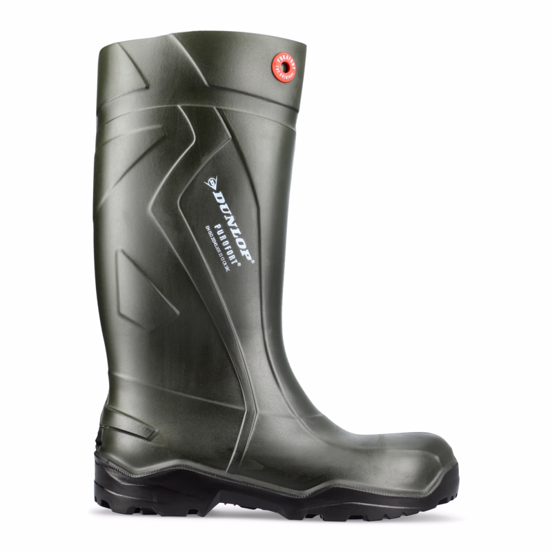 Gummistøvle PU 760933 Purofort Grøn, str. 49