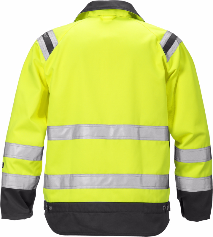 Arbejdsjakke Hi-Vis 119621 Gul/sort, str. XS