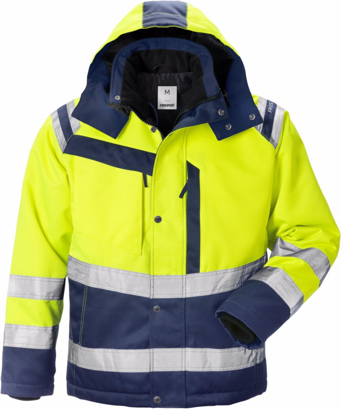 Vinterjakke Hi-Vis 119630 Gul/marine, str. M