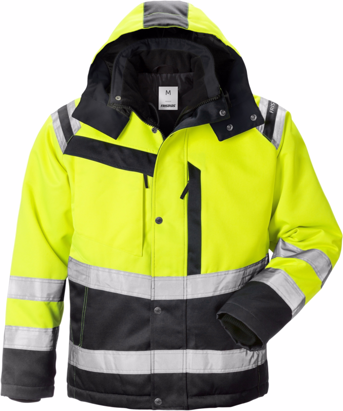 Vinterjakke Hi-Vis 119630 Gul/sort, str. S