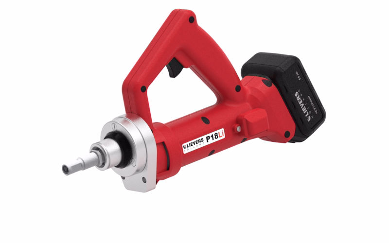 Stavvibrator Mini-Vip P18Li m/2 stk bat, lader, kasse