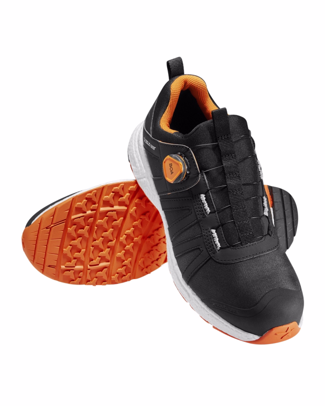 Sikkerhedssko Revolution 2 Sort/Orange, str. 38