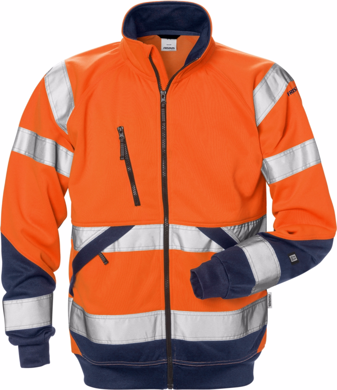 Jakke Hi-Vis 126534 Orange/marine, str. 2XL