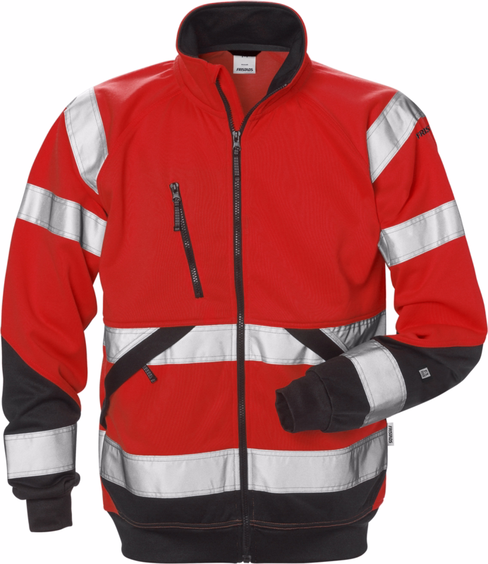 Jakke Hi-Vis 126534 Rød/sort, str. XS