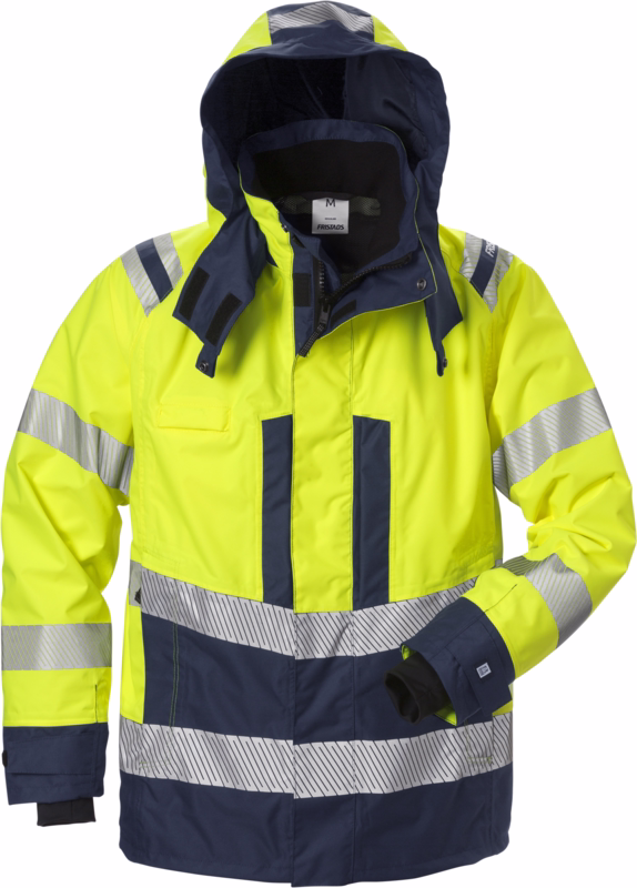 Arbejdsjakke Hi-Vis 127666 Gul/marine, str. M