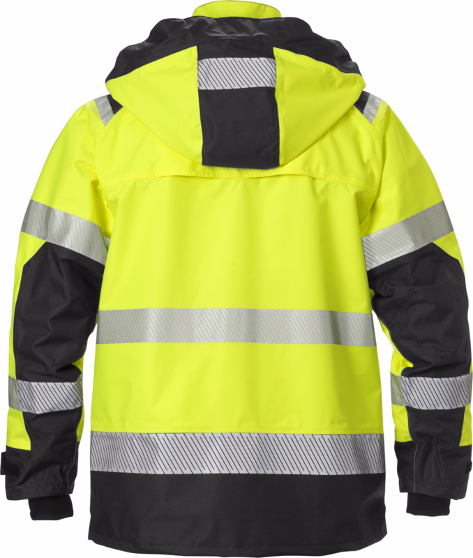 Arbejdsjakke Hi-Vis 127666 Gul/sort, str. XL