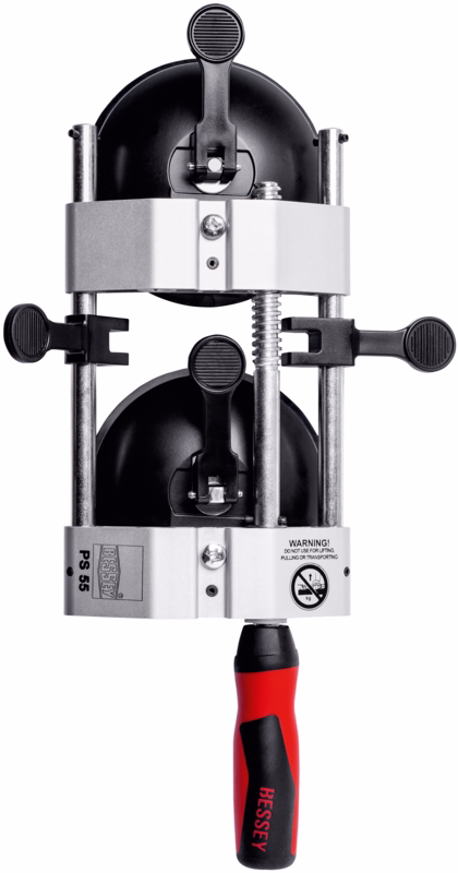 Pladespænder med sugekopper PS 55