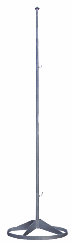 Projektørmast Galv. 3,0 - 5,5 mtr.