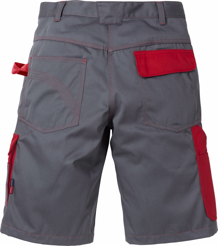 Arbejdsshorts 100808 Grå/rød, str. C58