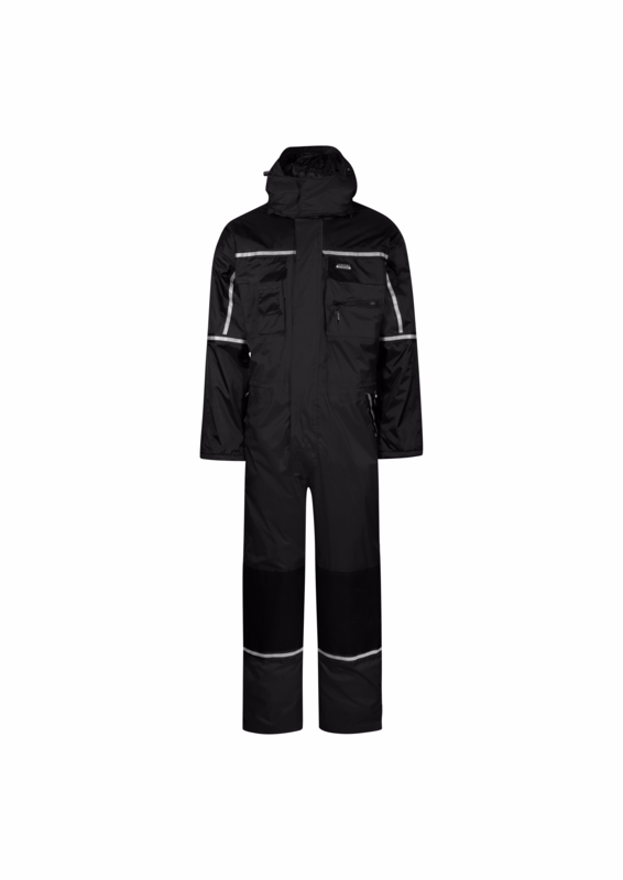Vinterkedeldragt LR7033 Sort Str. 4XL