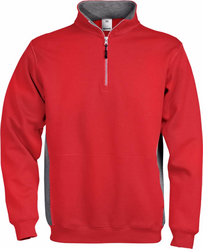 Sweatshirt 100209 Rød, str. XS