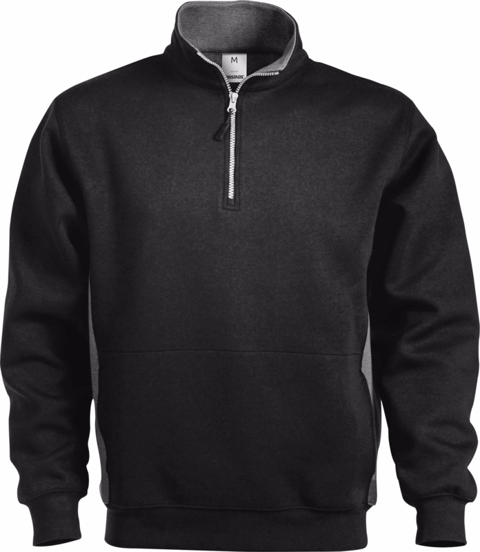 Sweatshirt 100209 Sort, str. 2XL