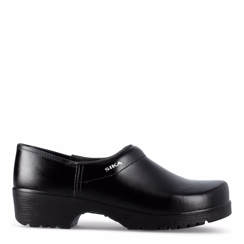 Træsko u/sikkerhed m/kap 1185 Sort, str. 38