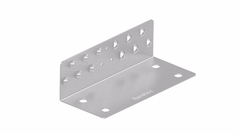 Forskydningsvinkel fzv HB flad træ/beton 230x70x100x3mm
