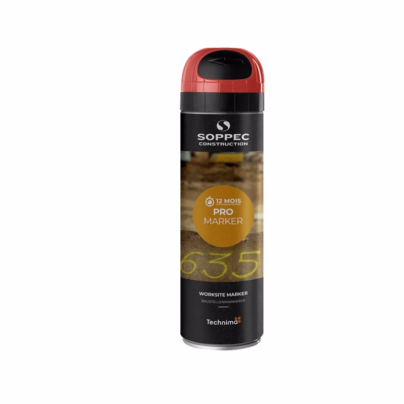 Markeringsspray Rød 500 ml