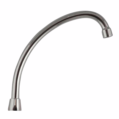 Svingtud 'J' universal krom 3/4"x 200 mm