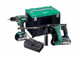 Hikoki - Borehammer 18V KC18DRBL 2x5,0AH DS18DBSL+DH
