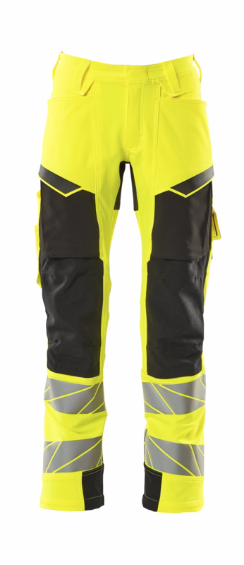 Arbejdsbuks 19079 Hi-vis gul/sort, str. 82C52
