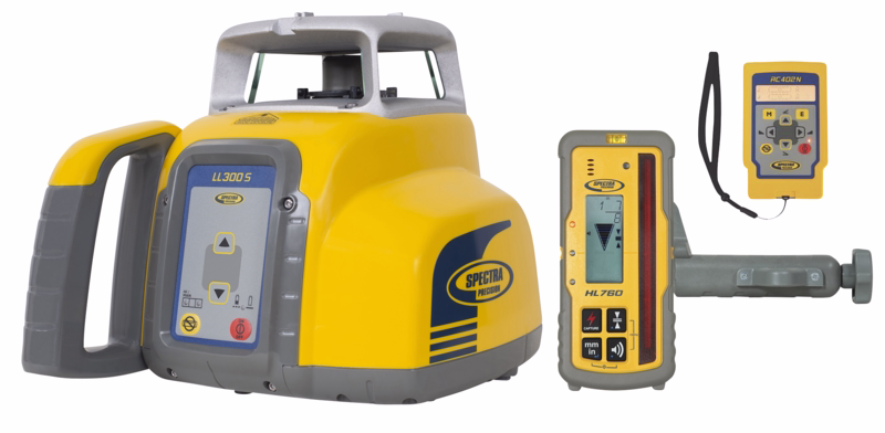 Rotationslaser LL300S m/HL760 + RC402N