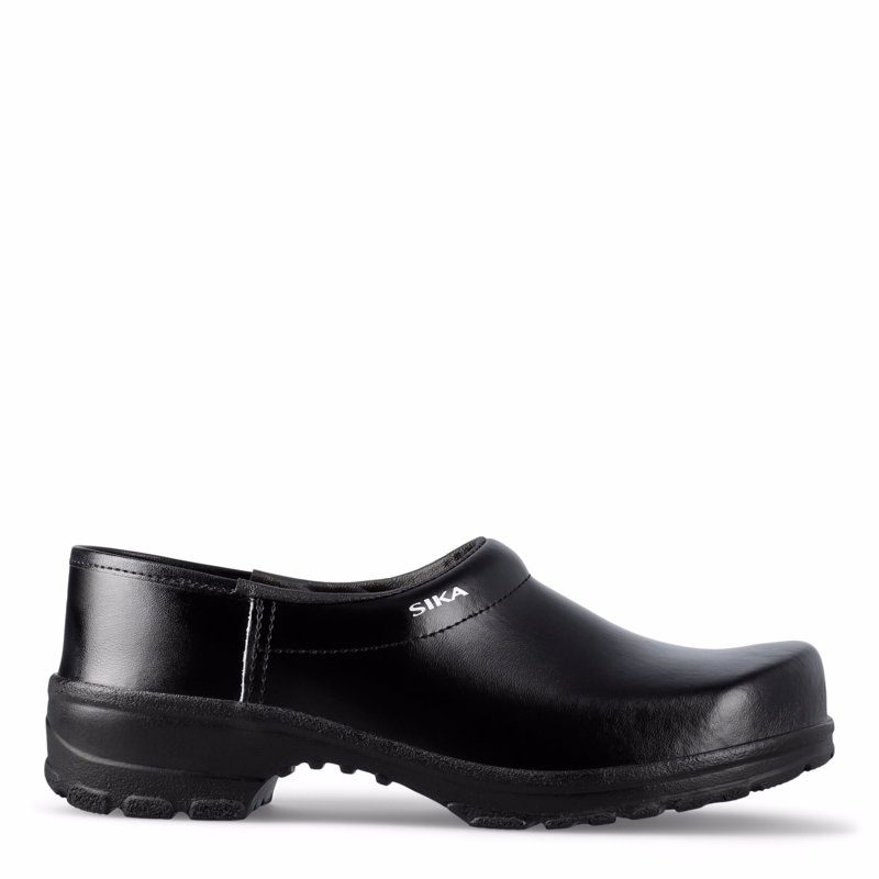 Træsko m/kap 125 Sort, str. 43