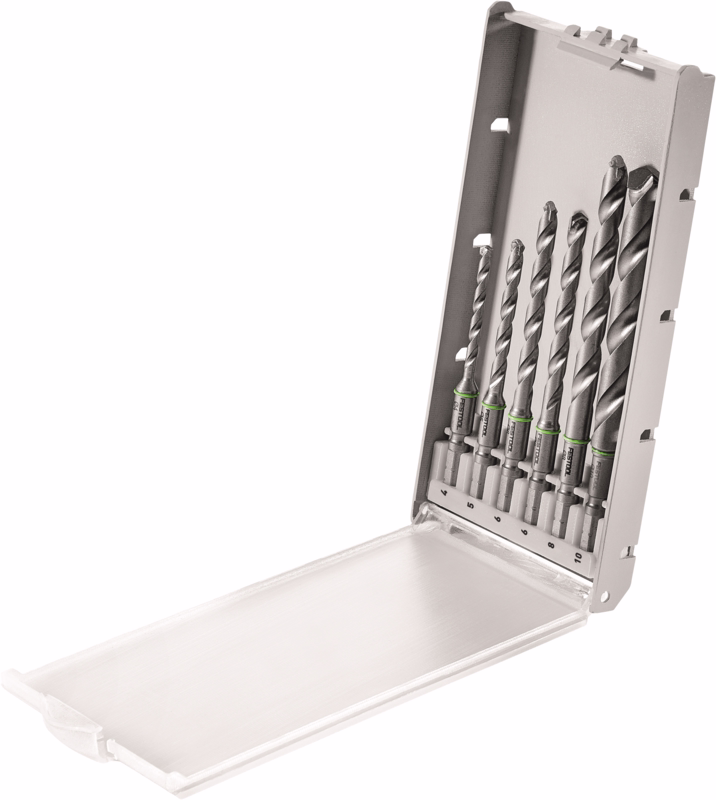 Borsæt BKS SYS3 4-10mm, 6 stk