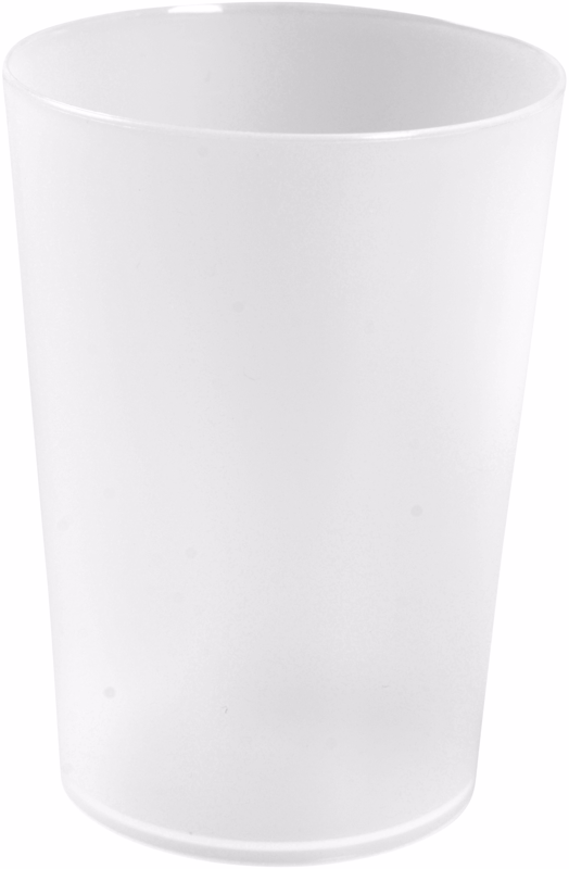 Drikkeglas Frosted hvid 24 cl, á 12 stk