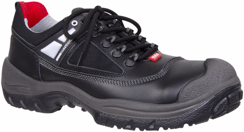 Sikkerhedssko 3308 Sort/sølv, Str. 40