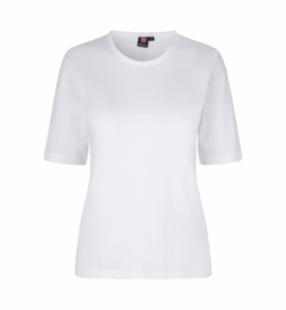 ID Identity - T-shirt 0315 Dame ½ ærmet Hvid