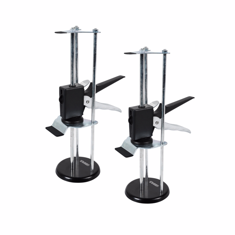 Flisestøtter justerbar, á 2 stk