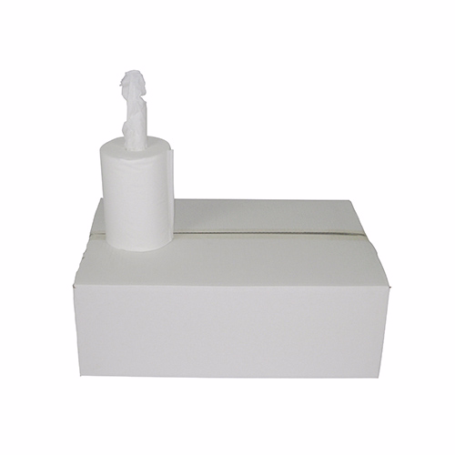 Aftørringspapir 1-Lags uden Hylse 120 m.