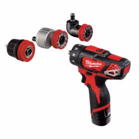 Milwaukee - Boremaskine 12V M12 BDDXKIT-202C, 2x2,0 Ah