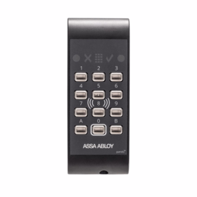Assa Abloy ARX - Secure læser Pando med tastatur, sort t/Aperio