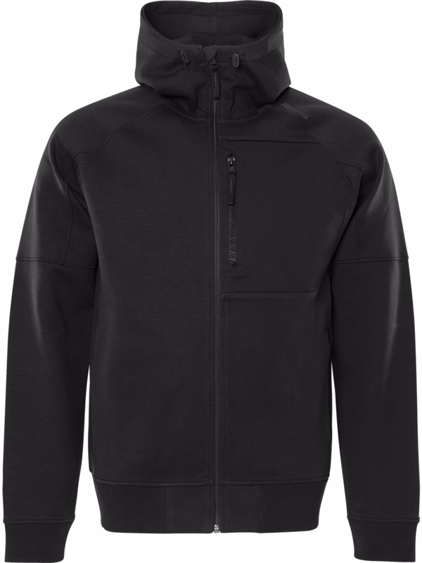 Sweatjakke 300498 Sort, str. 2XL