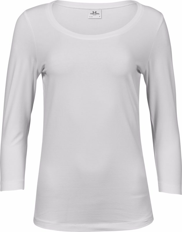 T-shirt Dame 3/4 460 White, str. M