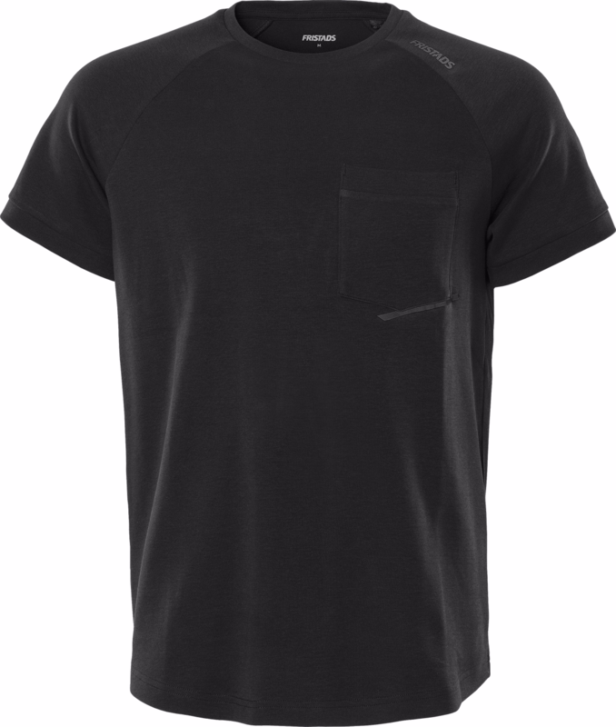 T-shirt 300502 Sort, str. L