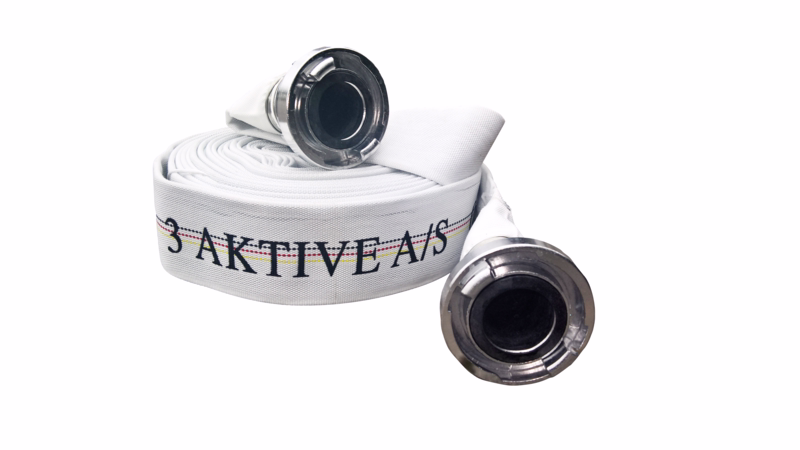 Entreprenørslange 2" x 15 m, m/koblinger (3Aktive)