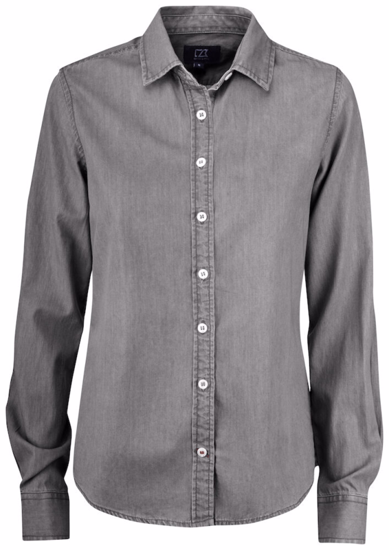 Denimskjorte Dame Ellenburg 352405 Denim grey str. XS