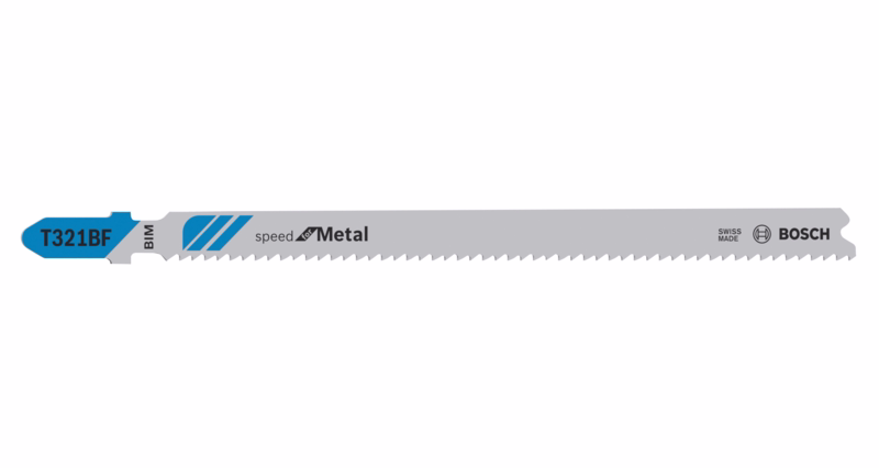 Stiksavklinge T321BF SPEED t/metal, á 5 stk