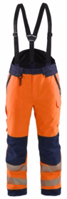 Blåkläder - Vinterbuks lang 1875 Hi-vis Orange/Marineblå