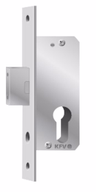 KFV - Smalprofil riglelås 60 PZ D45 S24U A2