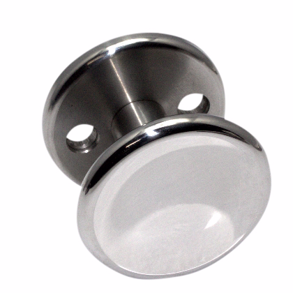 Dørknop RS blank Ø50mm massiv cc30