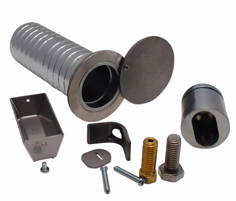 Nøglerør Ø50mm u/cylinder