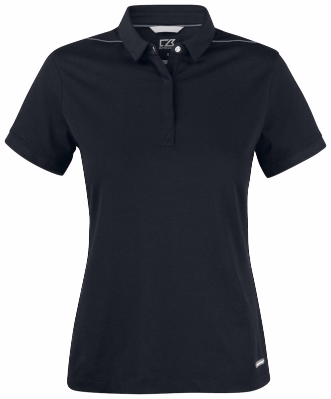 Poloshirt Dame Advantage 354423 Sort str. L
