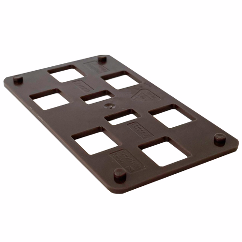 K-Klods 45C 2T 2mm brun, á 500 stk