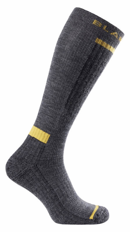 Strømper lang Uld 2502 Sortmeleret, str. 46-48