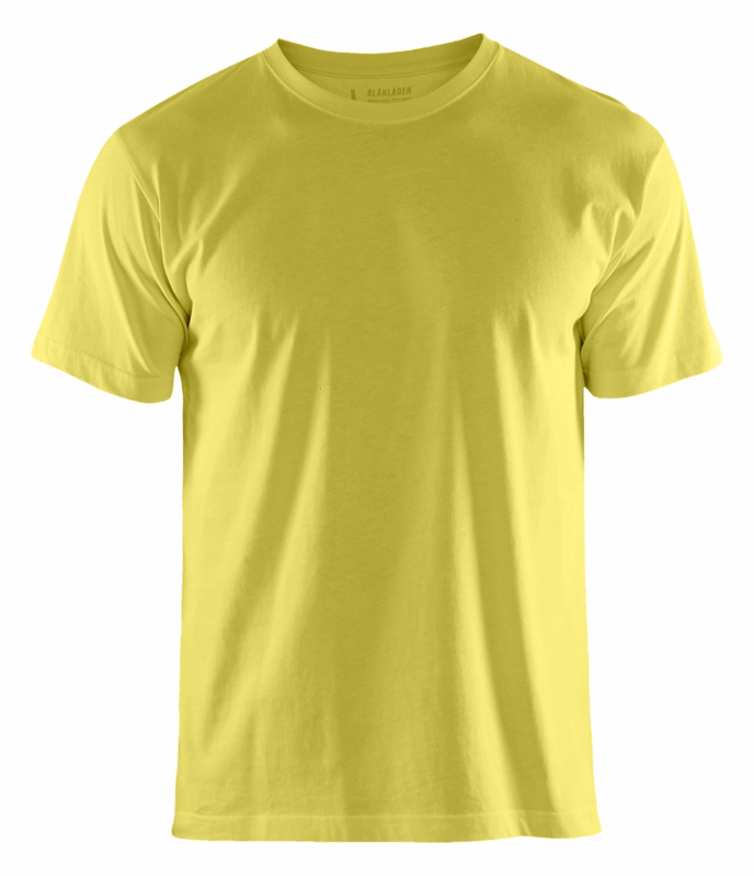 T-shirt 3525 Lang Hi-vis Gul, str. S